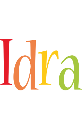 Idra birthday logo