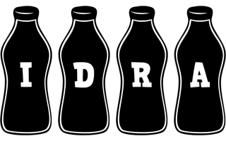 Idra bottle logo