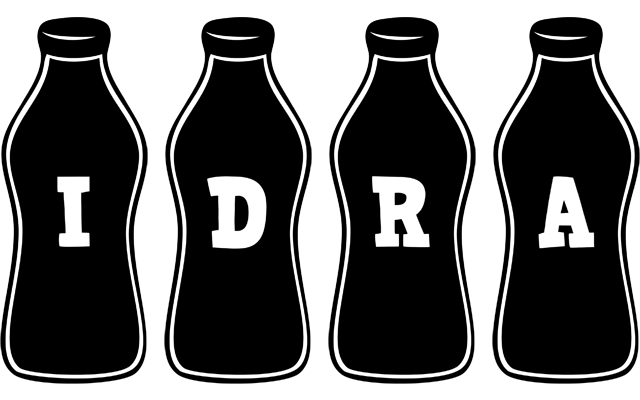 Idra bottle logo