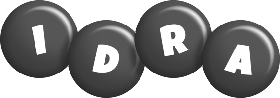 Idra candy-black logo