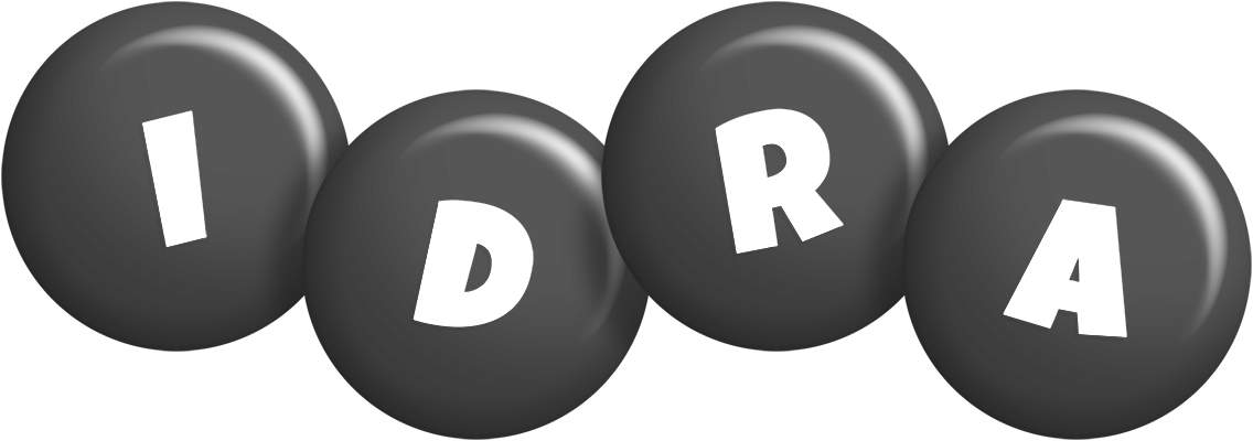 Idra candy-black logo