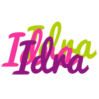 Idra flowers logo