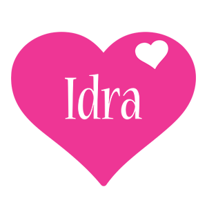 Idra love-heart logo