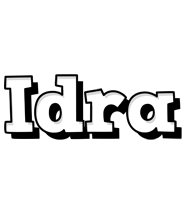 Idra snowing logo