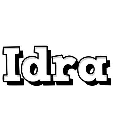 Idra snowing logo