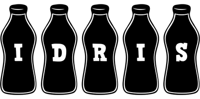 Idris bottle logo