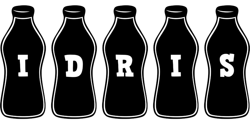 Idris bottle logo