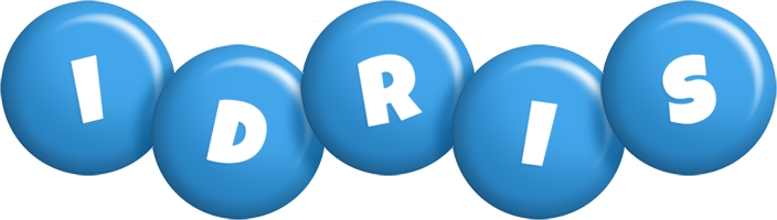 Idris candy-blue logo