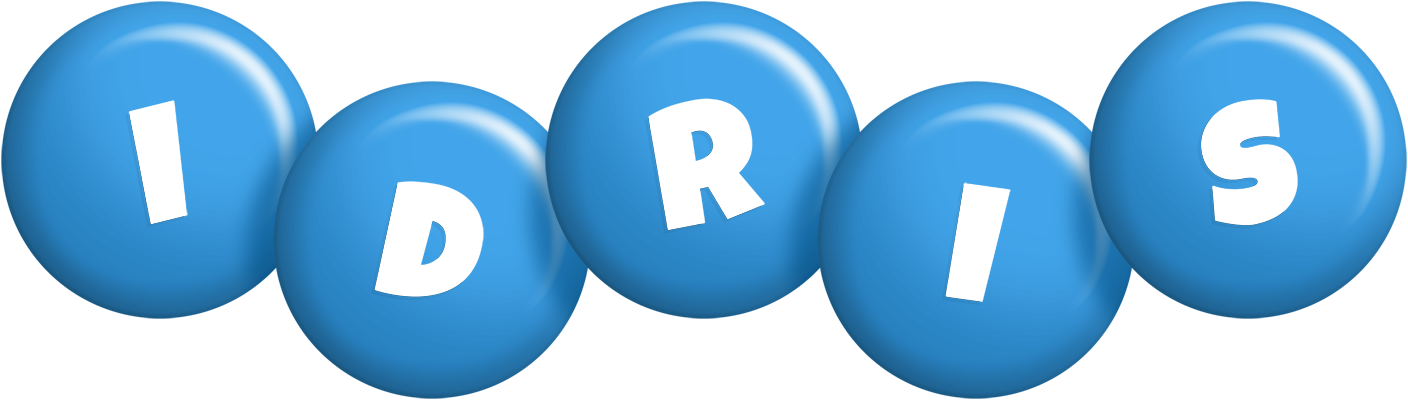 Idris candy-blue logo