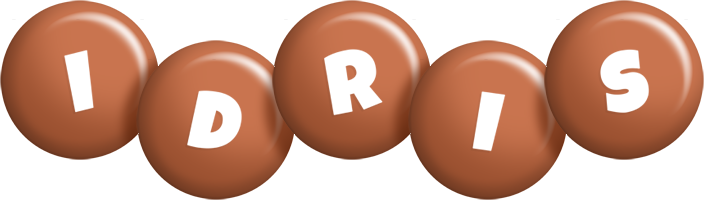 Idris candy-brown logo
