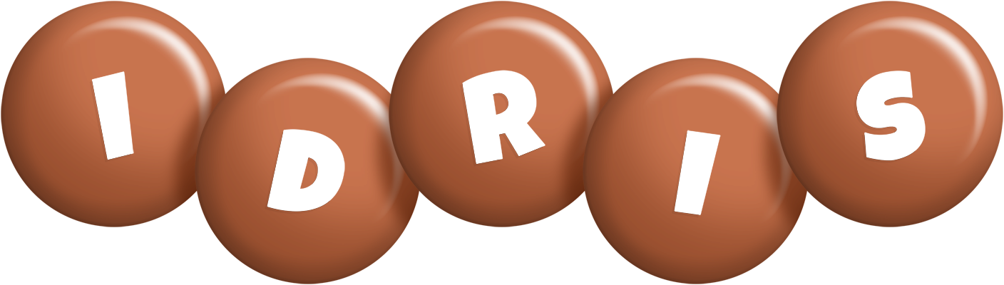 Idris candy-brown logo