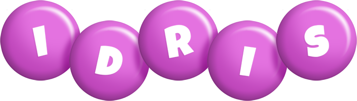Idris candy-purple logo