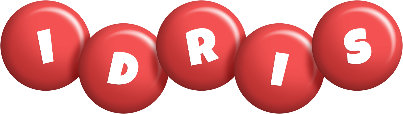 Idris candy-red logo
