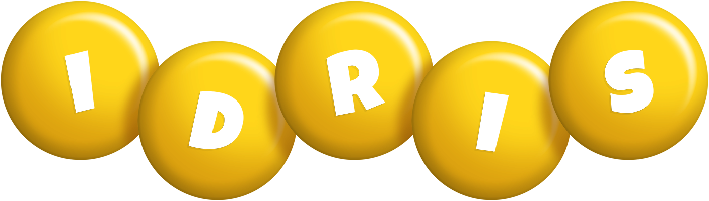 Idris candy-yellow logo