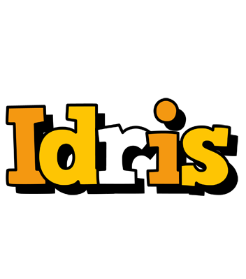 Idris cartoon logo