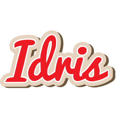 Idris chocolate logo
