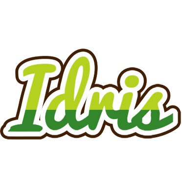 Idris golfing logo