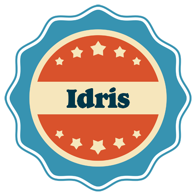 Idris labels logo