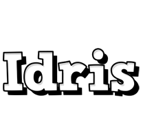 Idris snowing logo