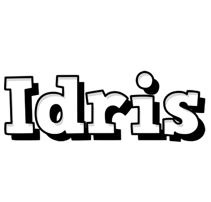 Idris snowing logo