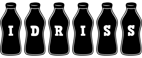 Idriss bottle logo