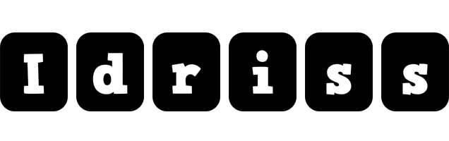 Idriss box logo