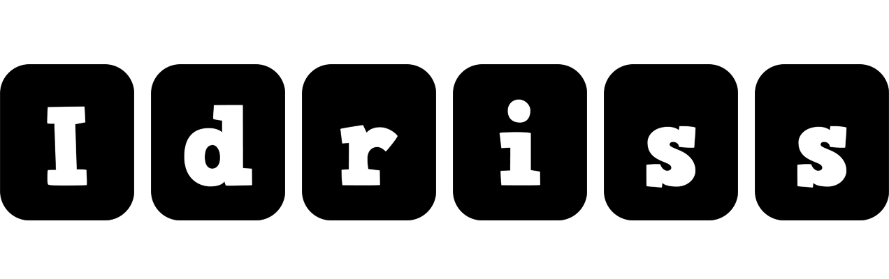 Idriss box logo