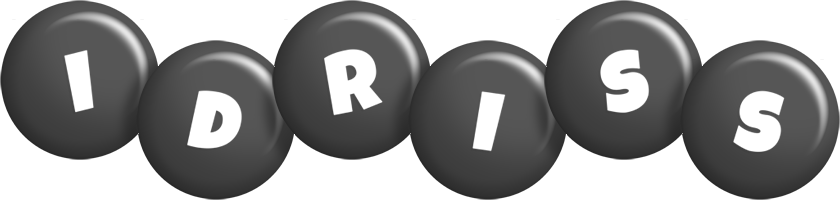 Idriss candy-black logo