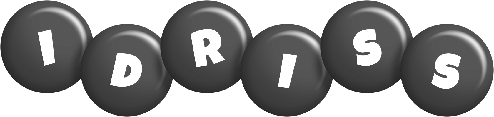 Idriss candy-black logo