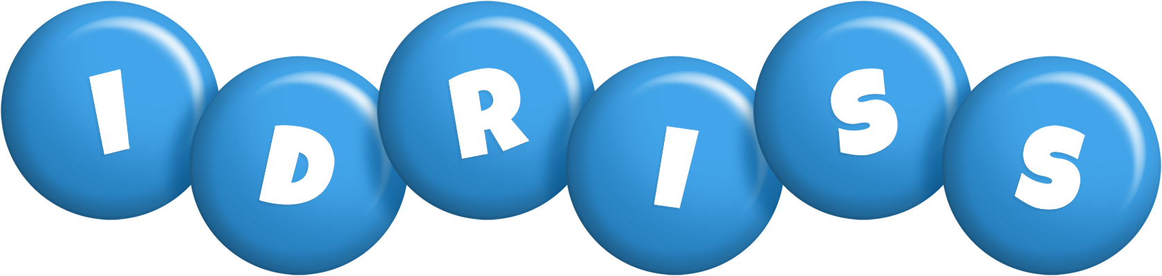 Idriss candy-blue logo