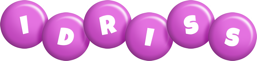 Idriss candy-purple logo