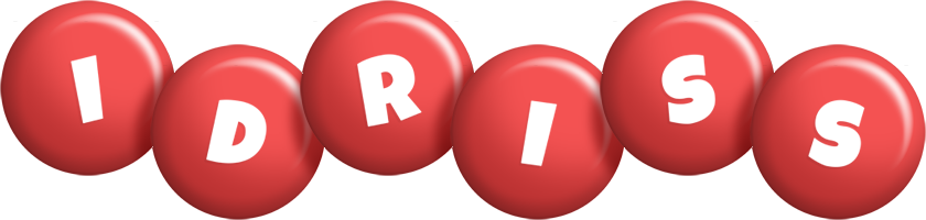 Idriss candy-red logo