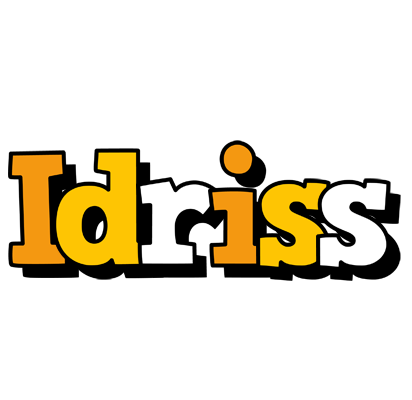 Idriss cartoon logo