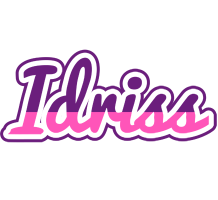 Idriss cheerful logo
