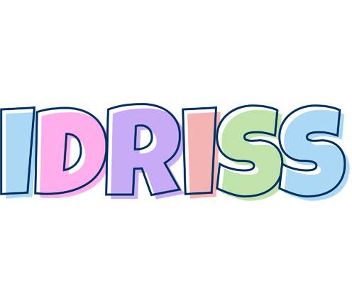 Idriss pastel logo