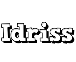 Idriss snowing logo