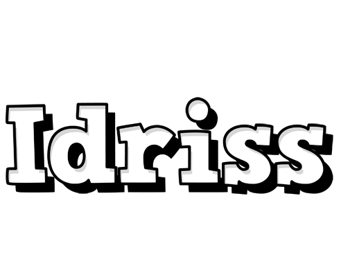 Idriss snowing logo