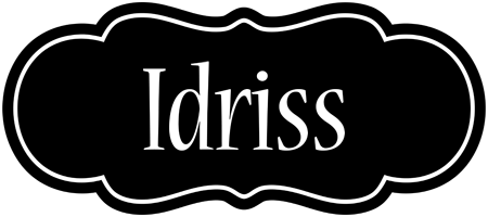 Idriss welcome logo