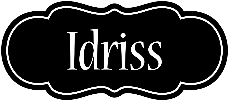 Idriss welcome logo
