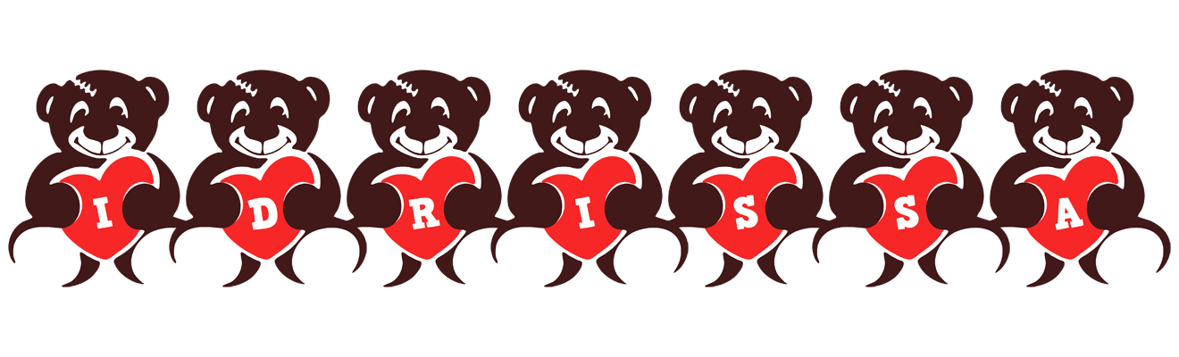 Idrissa bear logo
