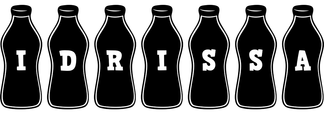 Idrissa bottle logo