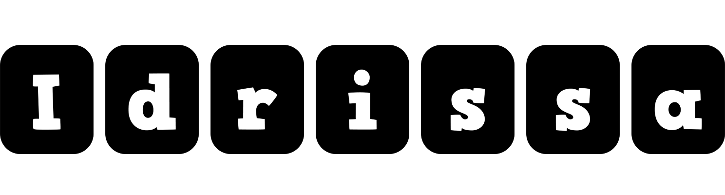 Idrissa box logo