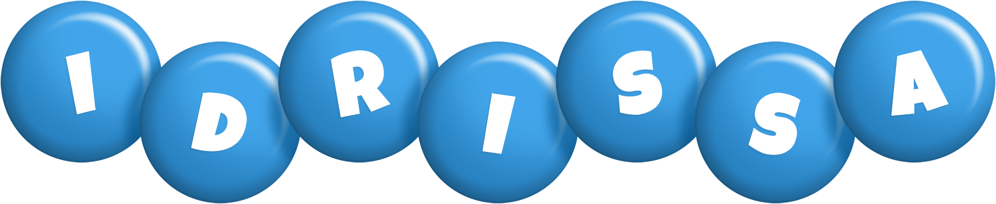 Idrissa candy-blue logo