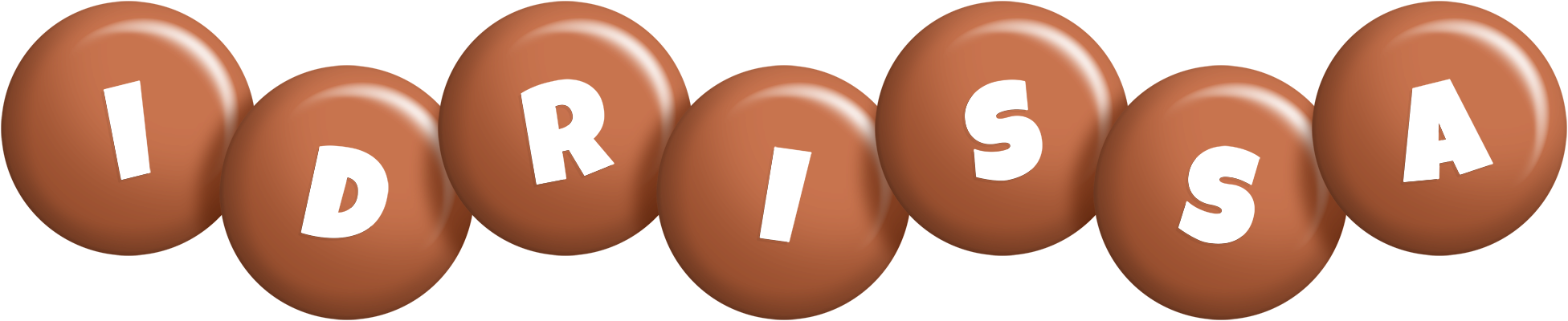 Idrissa candy-brown logo