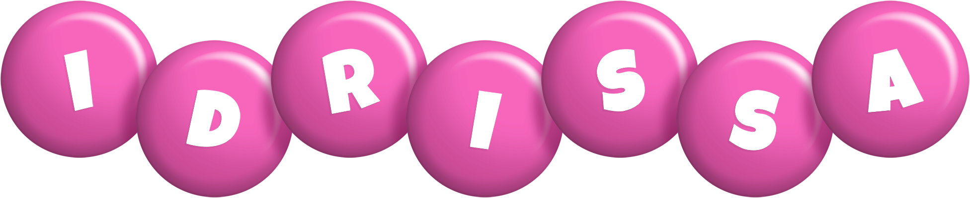 Idrissa candy-pink logo