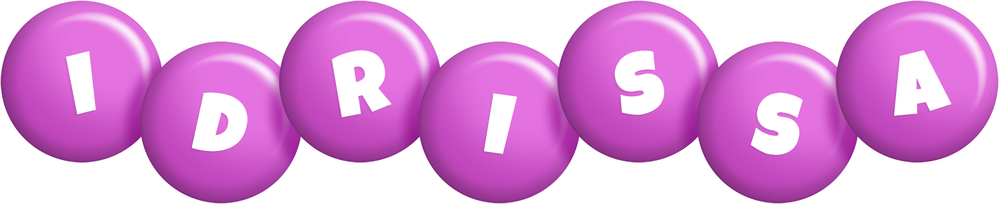 Idrissa candy-purple logo