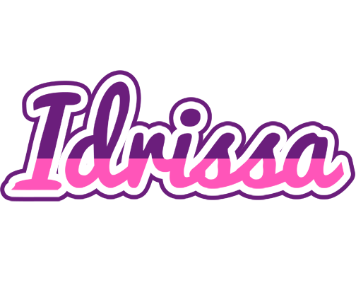 Idrissa cheerful logo
