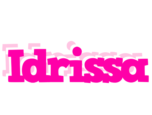 Idrissa dancing logo
