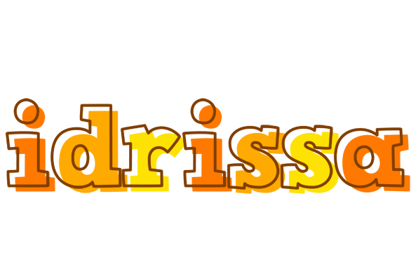 Idrissa desert logo