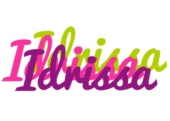 Idrissa flowers logo